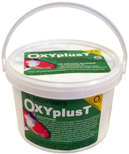 Söchting Oxyplus T – 4kg Sauerstoffzusatz für Gartenteiche | Fördert klares Wasser & gesunde Teichbiologie