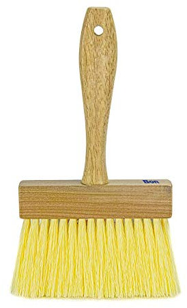 Bon 84-141 Paste Brush 6 Block Polypropylene Bristles 3 1/4 Trim Wood Handle 2 x 15 Row Adhesive Brush
