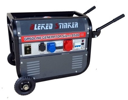 Gruppo elettrogeno/Generatore di corrente 2300W - 220/380V avviamento elettrico con ruote (Cod.4068)