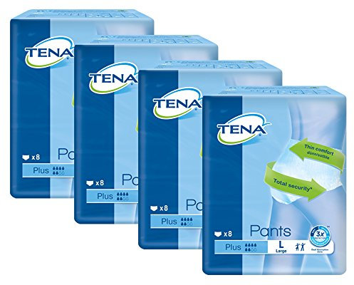TENA PANTS Plus L bei Inkontinenz 4X8 St