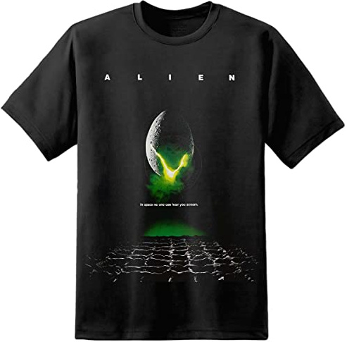 Alien Movie Poster T Shirt (S-3XL) - Ridley Scott Original Movie Weyland Yuta...