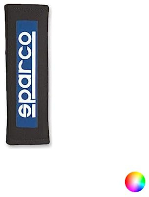 SPARCO 01098S3N svart bälte kudde par skott, en storlek