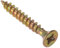 ForgeFix Multi-Purpose Single Thread Screws | 6.0 x 50mm | Zinc Yellow Passivated | Box 100