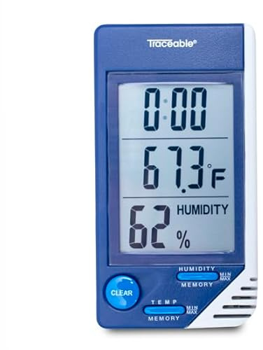 Traceable NIST Calibrated Monitoring Hygrometer