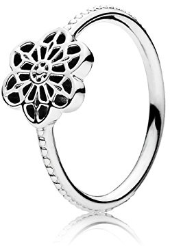 Pandora Damen-Ring Blütenornament 925 Silber 190992
