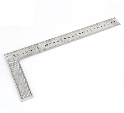sourcing map 90-Grad-Winkel, Anschlagwinkel, Lineal zum Anzeichnen, 30 cm de