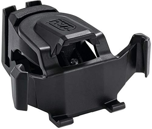 PETZL Bike Adapter Mount - Black, Fits Handlebars/Seatposts/Headlamp Head Torch Light Lamp Holder Bracket Bicycle Cycling Cycle Road Mountain Commute Trail Handle Bar Seat Post Ride Accessories