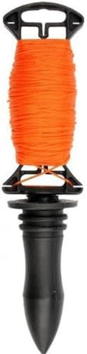 Maurerschnur Ø 1,2 mm x 75 m orange auf Kunststoff-Spule