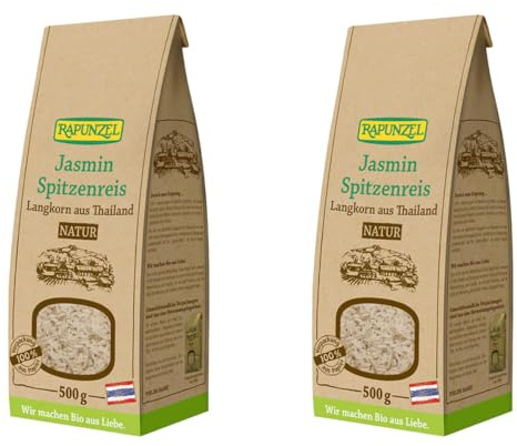 Biona Organic Jasmine Brown Rice 500g (Pack of 2)