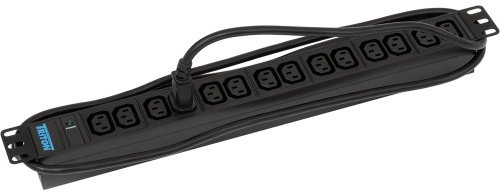 Tritón RAB-PD-X09-A1 48,26 cm (19 Zoll) Steckdosenleiste 14-Fach schwarz