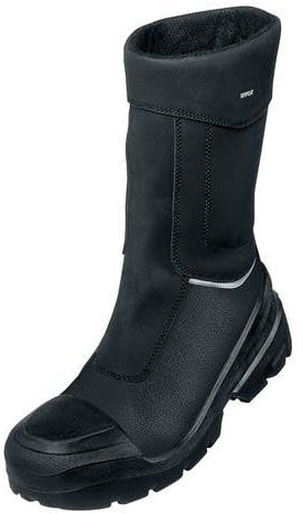 Uvex winterboot S2 8403/9 size 48 quatro pro Unisex-Erwachsene Winter quatro pro S2 CI SRC Reißverschlussstiefel, Nero, 48 EU