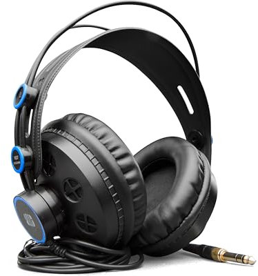 PreSonus HD7 Semi-Open Studio Headphones For Recording, Playback and Monitoring, Streaming and Podcasting