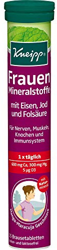 KNEIPP Frauen Mineralstoffe Brausetabletten 15 St