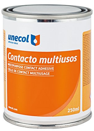 Unecol 3221 Adhesivo de Contacto Multiusos (Bote), Beige, 250 ml