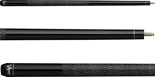 Viper by GLD Products Elite 58 2-Piece Billiard/Pool Cue, Metal Black, 19 Ounce (PP-13-19)