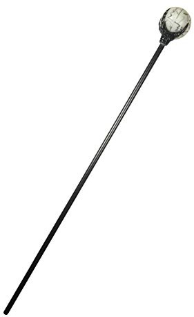Widmann- Bastone Magico 52815 bton de Sorcière/sorciers, Longueur 122 cm, Coloré, Taille Unique