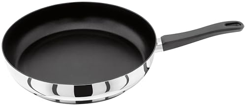 Judge Vista Stainless Steel Non-Stick 30cm Skillet Frying Pan, Induction Ready, Oven & Dishwasher Safe