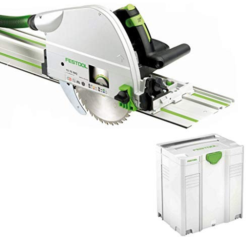 FESTOOL Sega a immersione TS 75 EBQ-PLUS-FS 230 V nel nuovo T-LOC Systainer con guida FS1400