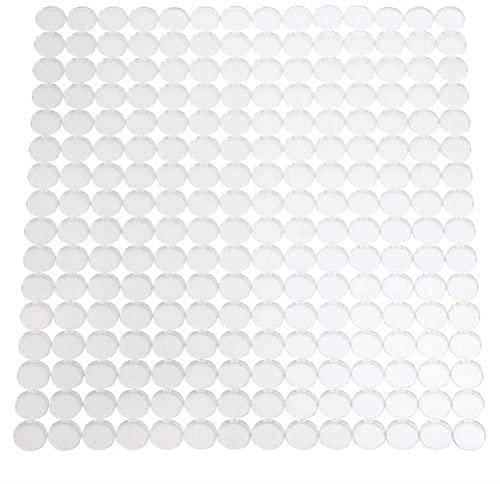 iDesign 70060 Orbz Spülbeckenschutz, zuschneidbare Abtropfmatte aus Kunststoff für Geschirr, durchsichtig , Regulär