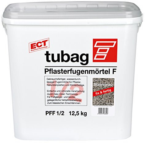 tubag Pflasterfugenmörtel PFF Steingrau 12,5kg Eimer