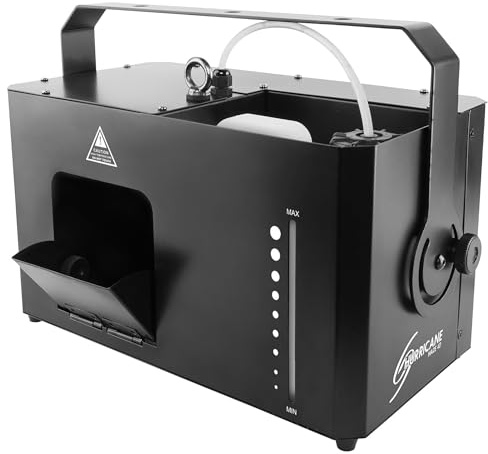 CHAUVET DJ – Hurricane Haze 4D Low Profile Hazer | Adjustable Scoop Direction Control | Wired Timer Remote & Built In Dmx Operation | High Output Low Noise Fan | Small Footprint Placement