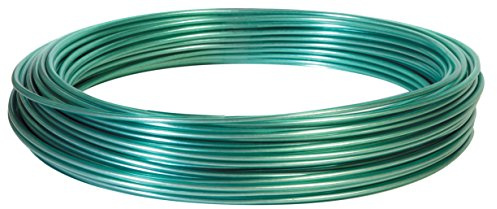 Hillman Green Vinyl Jacketed Multi-Purpose Cable Wire, 100', Safe Work Load for 100 Pounds | 41585