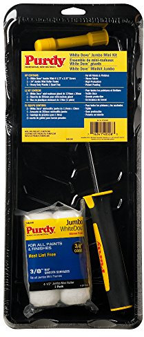 Purdy 14C810600 Mini Jumbo Roller Starter Kit 4.5 , White