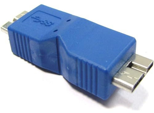 BeMatik - Adaptateur USB 3.0 (Micro USB MicroUSB B to B Femme Mâle)