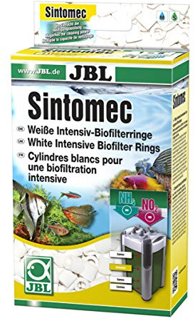 JBL Sintomec 6254700 Sinterglasringe für Aquarienfilter zum Abbau von Schadstoffen, 450g
