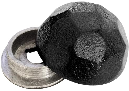 Ozco Building Products 56622 1-1/4-inch Hammered Dome Cap Nut, (10 per Pack)