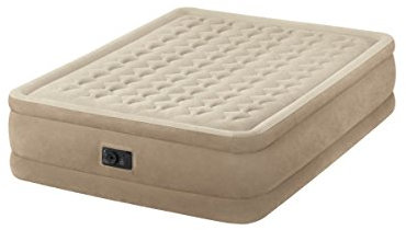 Intex 64458 - Materasso Gonfiabile Ultra Plush, 152x203x46 cm