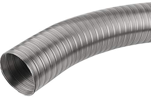 Stainless Steel Flexible Flue Liner 125mm / 1m Chimney Metal Pipe