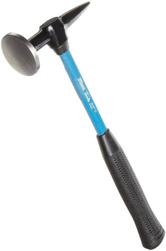 Martin 169FG Round Face Large Face Pick Finishing Body Hammer with Fiberglass Handle, 13 Overall Length