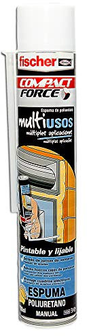 fischer 98666, Espuma De Poliuretano Con Cánula Silicex, 700 ml