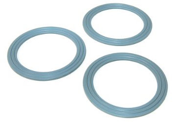 3 x KENWOOD Liquidiser lid Seals/Sealing rings - A993/A994/A996 - 650893