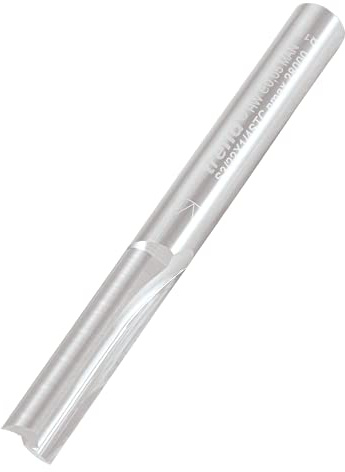 Trend Straight Two Flute Cutter, 1/4 Inch Shank, 6.3mm Cut Diameter | Solid Tungsten Carbide For Durability And Clean Cuts In Wood, MDF And Laminates, S3/22X1/4STC