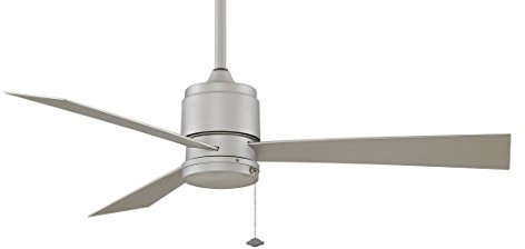 Fanimation fp4640sn Ventola da soffitto zonix Wet, nichel satinato, per esterni