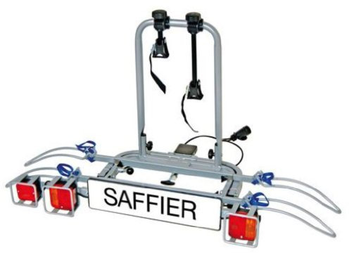 Lampa 60374 - Nordrive Portabici Saffier per Gancio di Traino, Pieghevole