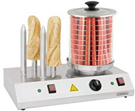 Casselin CMH1 - Appareil à hot-dog électrique 4 Plots