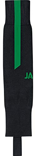 JAKO Unisex Stutzen Lazio, Schwarz/Sportgrün, L-XL