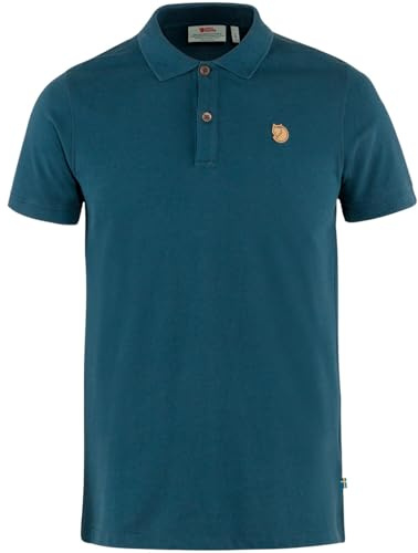 FJÄLLRÄVEN herr Polo Shirt Övik marinblå Small