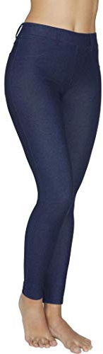 YSABEL MORA 70262 - Legging Push Up Mujer Mujer Color: Marino Jeans Talla: Large