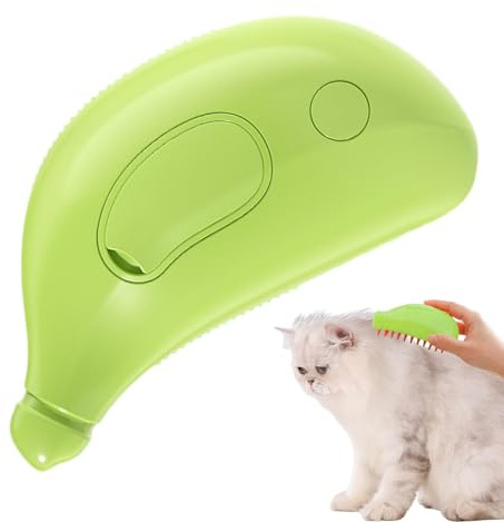 Katzenbürste, Bürste für Tierhaare, ABS, Massagegeräte mit Bürste für Haustiere, elektrische Massagekämme für Haustiere, Bürste für die Pflege von Haustieren