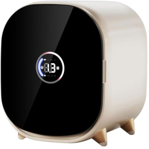 Small Tumble Dryer, 0.8kg Capacity Mini Washing Spin Dryer, Portable Condenser Spin Drying Machine with LCD Touch Screen, UVC Sterilization, Low Noise, for Underwear Baby Clothes Fabrics Silk