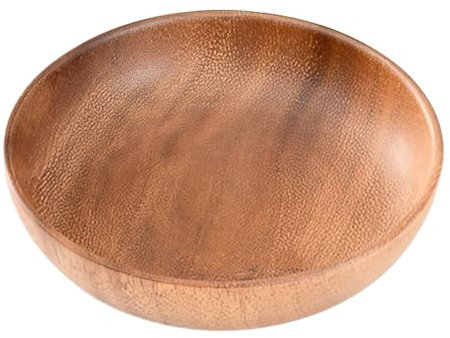 Bol en bois, bol en bois d'acacia solide, saladier en bois, ustensiles de cuisine, grand bol à fruits en bois pour salade, soupe, riz, Housewares Kora, saladier, grand rond, idéal comme saladier en