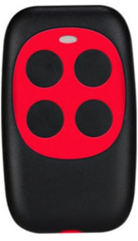 Dxoniislh 280-868MHZ Telecomando Duplicatore Multifrequenza per Garage, Telecomando Wireless Universale per Porta, Apriporta Rosso