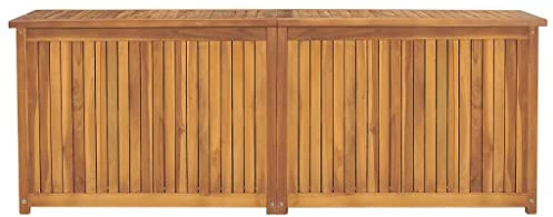 Kangmusi Gartenbox 150x50x55 cm Massivholz Teak, 318733