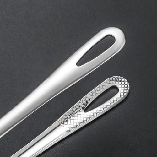 Stainless Steel Grill Tweezers Set, for Cooking Various Foods on the BBQ (Silver)