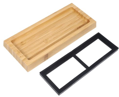 SOIMISS Soporte Afilar de Madera Antideslizante Base Sólida para Piedras de Afilar y Herramientas Resistente Fácil de Usar y Almacenar Compatible Afiladores de Cocina