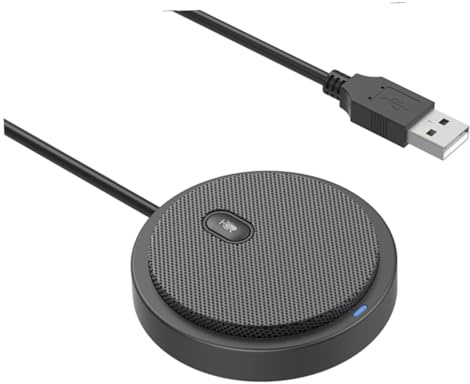 CIYODO Microfono a Condensatore Supporto, Cavo e Filtro Nero | Treppiede Incluso, Doppia Traccia, Plastica e Metallo, 1 Pezzo, per Laptop e Computer